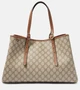 Большая сумка GG Emblem с кожаной отделкой Gucci 25642100