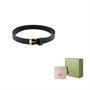 Ремень Gucci Leather женский, черный 14015380