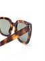 Saint Laurent Eyewear солнцезащитные очки в оправе 'кошачий глаз', коричневый 17991698