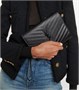 Клатч cassandre из кожи матлассе Saint Laurent, черный 5979607
