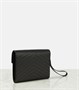 Клатч cassandre из кожи матлассе Saint Laurent, черный 5979607