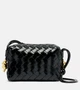 Мини-сумка Loop из кожи через плечо Bottega Veneta, Black/M Brass 25620349