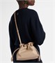 Фламенко миниатюрный кожаный клатч Loewe, песочный 25641397