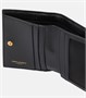 Кожаный кошелек на молнии с монограммой Saint Laurent, черный 2108798