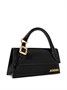 Сумка-тоут The Elongated Chiquito JACQUEMUS, черный 25900105