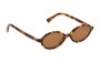 MIU MIU Тортилловые овальные солнцезащитные очки, Brown 27984102