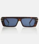 Солнцезащитные очки DiorSignature S2U черепаховой расцветки Dior Eyewear, коричневый 2075929