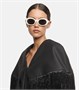Круглые солнцезащитные очки Celine, белый 2073208