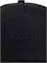 Кепка Moncler из габардина с вышивкой, черный 22113215