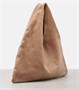 Биндл маленькая замшевая сумка-тоут The Row, Beige Melange 25632980