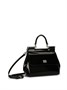 Маленькая сумка Sicily KIM DOLCE&GABBANA DOLCE & GABBANA, черный 25851371