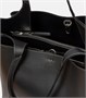 Кожаная большая сумка apa среднего размера Tod'S, черный 5982007