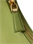 Мини-сумка Re-Edition из сафьяновой кожи Prada, зеленый 20563031