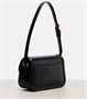 Миниатюрная кожаная сумка Solferino через плечо Saint Laurent, нуар 25628480