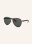 Солнцезащитные очки ps 51ys PRADA LINEA ROSSA, цвет 5AV50F - SILBER/HELLGRÜN 18298366
