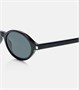 SL 751 Jeanne овальные солнцезащитные очки Saint Laurent, Black-Black-Black 25635249