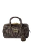 Стеганая сумка-тоут Arcadie MIU MIU, коричневый 26576975
