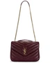 Сумка Loulou Large с цепочкой Saint Laurent, Light Hot Wine 27099776