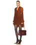 Сумка Loulou Large с цепочкой Saint Laurent, Light Hot Wine 27099776