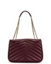 Сумка Loulou Large с цепочкой Saint Laurent, Light Hot Wine 27099776