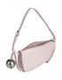 Сумка Burberry из лакированной кожи ягненка, светло-розовый 20786079