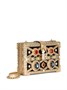 Декорированный клатч Dolce Box DOLCE & GABBANA, золотой 25697252