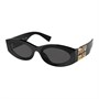 MIU MIU Ацетатные круглые солнцезащитные очки женские черные, Black 27983794