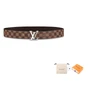 Ремень унисекс Louis Vuitton, коричневый 10443405