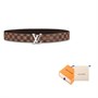Ремень унисекс Louis Vuitton, коричневый 10443405