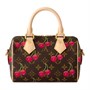 LOUIS VUITTON Сумка-спид Takashi Murakami Cherry Speedy Bandouliere 20 коричневая монограмма 27975194