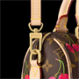LOUIS VUITTON Сумка-спид Takashi Murakami Cherry Speedy Bandouliere 20 коричневая монограмма 27975194