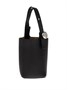 Кожаная мини-сумка с верхней ручкой LOEWE, черный 26623882