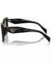 Солнцезащитные очки женские Symbole Round, PR 19ZS PRADA, черный 25162811