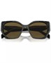 Солнцезащитные очки женские Symbole Round, PR 19ZS PRADA, черный 25162811