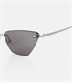 Кошачий глаз солнцезащитные очки Fendi, Grey/Silver 25620666