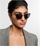 Кошачий глаз солнцезащитные очки Fendi, Grey/Silver 25620666