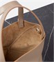 Складная кожаная сумка-пазл Fold Mini Loewe, песочный 25641395