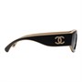 CHANEL Кошачий глаз солнцезащитные очки унисекс черные, Black 27907642