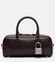 Кожаная сумка-шоппер Amazona 23 Short Loewe, Dark Brownie 25629093