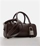 Кожаная сумка-шоппер Amazona 23 Short Loewe, Dark Brownie 25629093