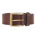 Кожаный ремень Saint Laurent, Burnt Chocolate 27099426