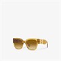 VE4437U солнцезащитные очки в оправе-подушке из ацетата Versace, желтый 6394435
