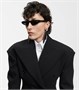 Солнцезащитные очки «кошачий глаз» Celine, черный 2073063