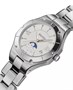 Женские часы Swiss Be Balmain Moonphase Diamond (1/20 ct. t.w.) на стальном браслете, 33 мм 25272363