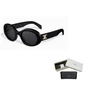 CELINE Солнцезащитные очки овальной формы Eyewear Oval Frame, 01A 27905857