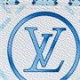 Кошелек для карточек женский Louis Vuitton голубой 27972618