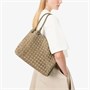 Сумка через плечо Bottega Veneta из замши плетеная, зеленый 25088620