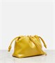 Средний кожаный клатч Flamenco Loewe, желтый 25620263