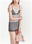 Мини-сумка Galleria из овчины Prada, розовый 25766084
