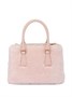 Мини-сумка Galleria из овчины Prada, розовый 25766084
